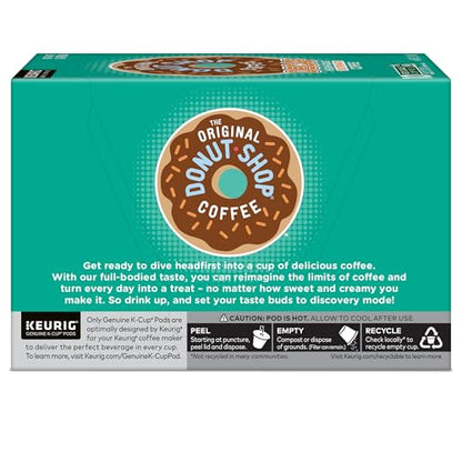 The Original Donut Shop Decaf Keurig Single-Serve K-Cup Pods, Medium Roast Coffee, 60 Count (6 Packs of 10)