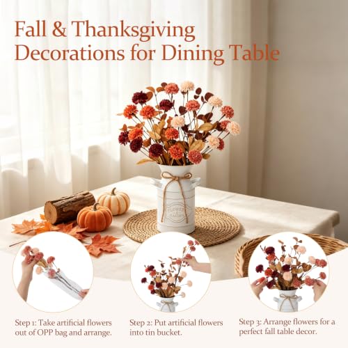 Fall Thanksgiving Table Decorations Farmhouse Centerpieces - Variation of This Listing