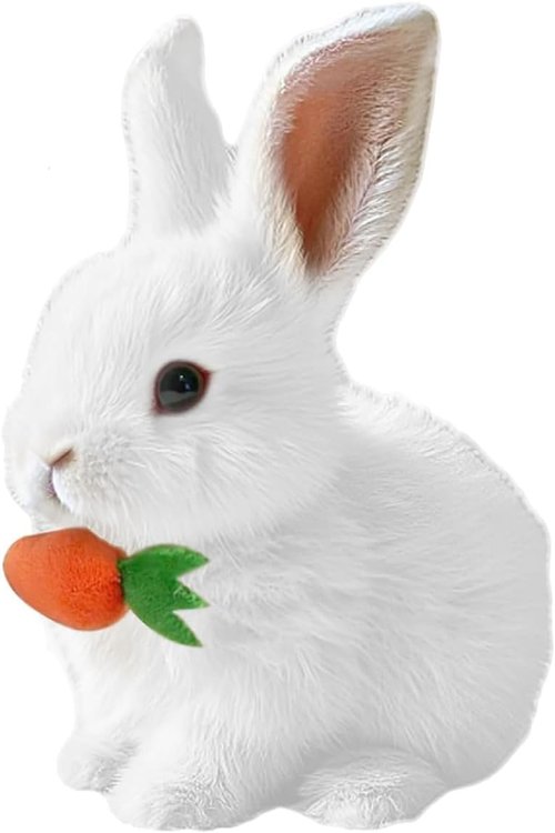 Bunny Realistic Bunny Toy - Interactive Hopping Toy That Walks and Talks | Educational Fun for Kids