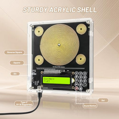Adjustable Frequency Generator Machine for Healing & Meditation