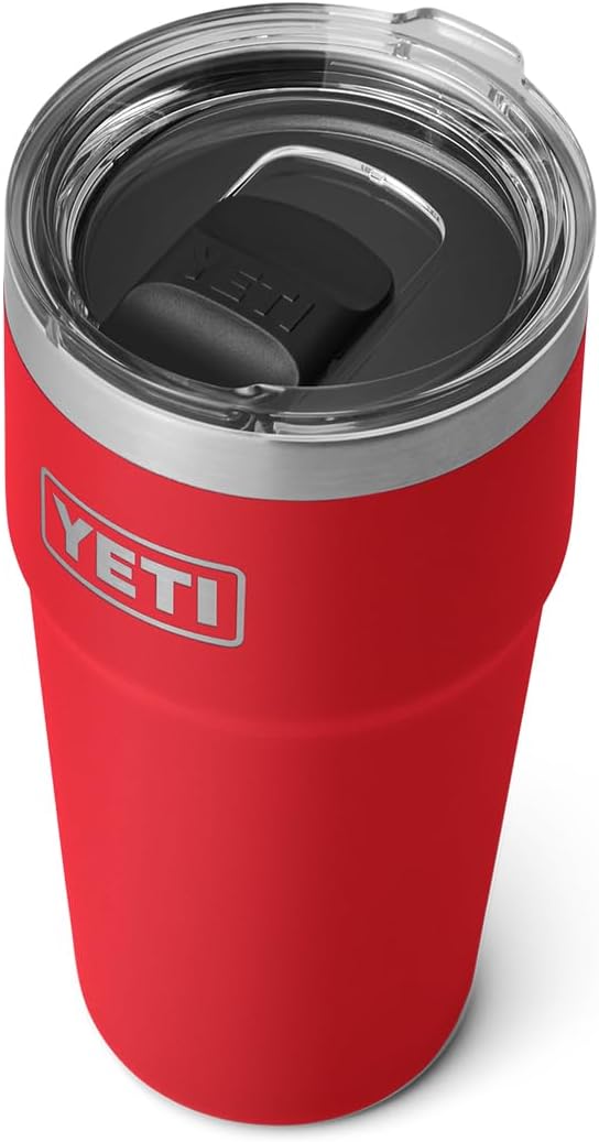 YETI Rambler 20 oz Stainless Steel Tumbler - Vacuum Insulated with MagSlider Lid for Ultimate Durability