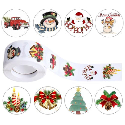 Christmas Stickers Merry Christmas Stickers for Cards Crafts Gifts - Christma Variation