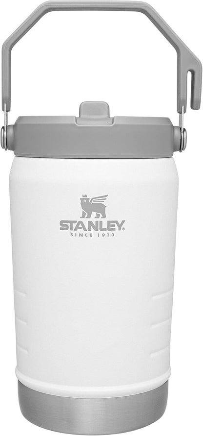Stanley IceFlow 40 oz Flip Straw Jug - Insulated Stainless Steel, Leak Resistant, BPA-Free | Polar Design