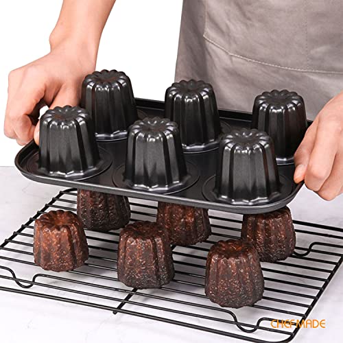 CHEFMADE Muffin Cake Pan, Nonstick 4-Inch 4Pcs Cupcake Pan Set Muffin Cake Pan, Nonstick 4-Inch 4Pcs Cupcake Pan Set