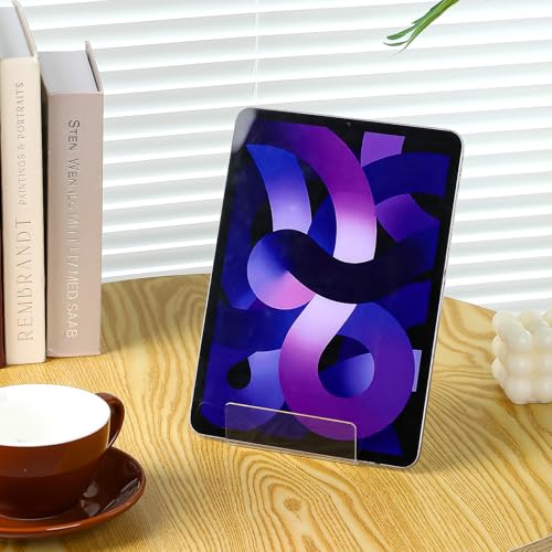 12 Pack Acrylic Book Display Stands - Clear Supports for Books, Photos, and Art