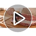 Manual Meat Cutter and Fat Trimmer for Beef Pork Brisket Kitchen Prep