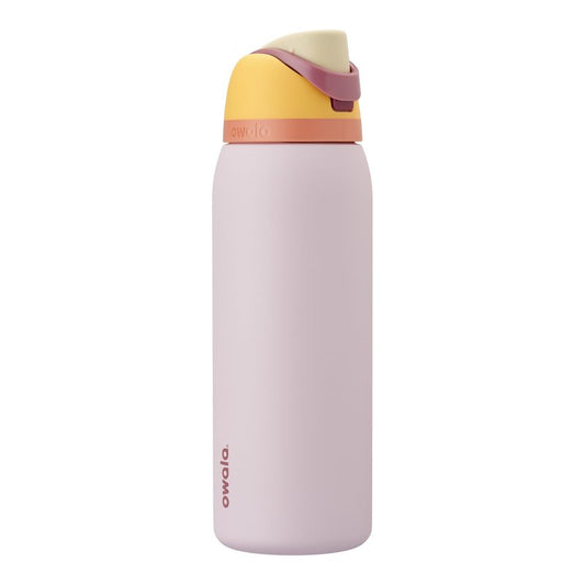 Owala FreeSip Insulated Stainless Steel Water Bottle with Straw for Sports and Travel, BPA-Free Sports Water Bottle, 40 oz, Candy Store