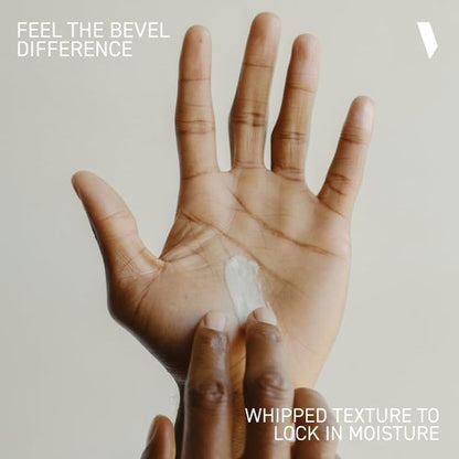 Bevel Body Cream - Luxury Men's Lotion for Dry Skin | Hypoallergenic & Dermatologist Tested, 12 oz