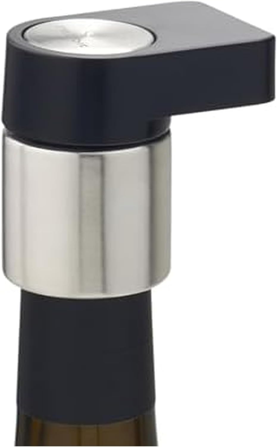 Rabbit Multifunctional Wine Bottle Stopper and Stand, Airtight Seal, Easy Crank Design, and Bottle Roll Prevention