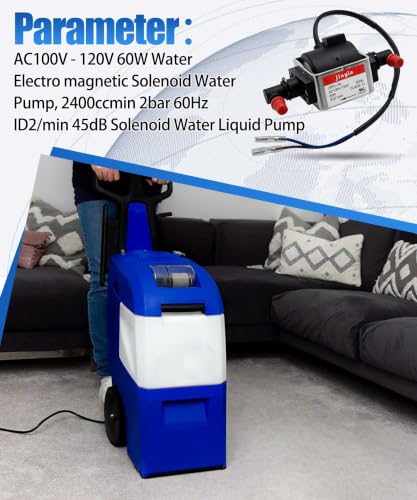 AC 100V-120V Water Pump Solenoid 60W for Carpet Cleaner & Coffee Maker
