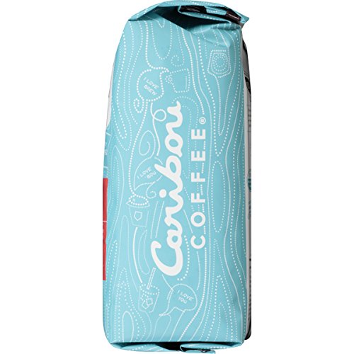 Caribou Coffee, Mahogany Dark Roast, Whole Bean, 12 oz. Bag, Dark Roast Blend of El Salvador, Sumatra, & Guatemala Coffee Beans, Earthy, Dark, & Bold, with A Raw Sugar Finish; Sustainable Sourcing