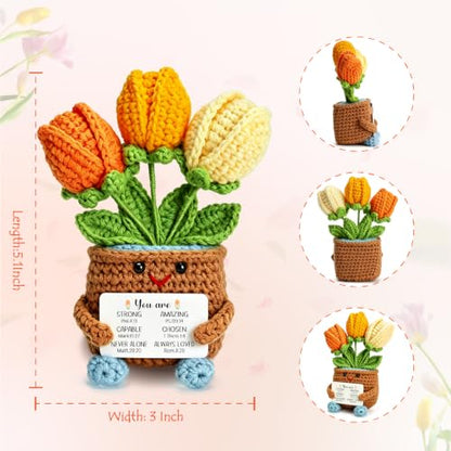 Christian Religious Gift for Women Tulip Gift for Daughter’s Confirmation - You Are Gifts