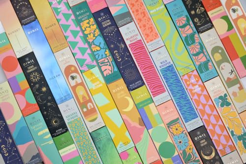 Cosmic Aura Incense Gift Set - 6 Spiritual Scents, 120 Hand-Rolled Sticks