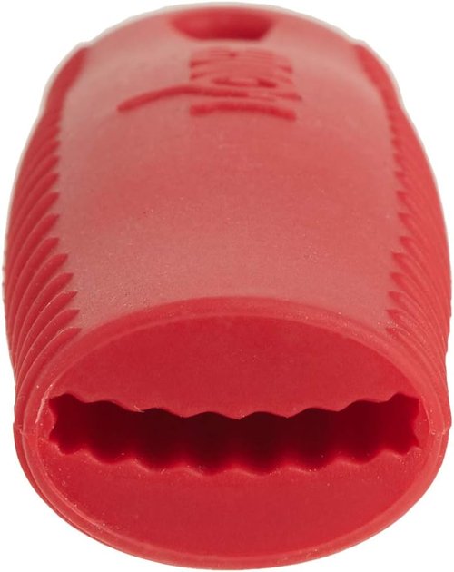Lodge Silicone Hot Handle Holder - Reusable Heat Protection Up to 500° - Dishwasher Safe - Red