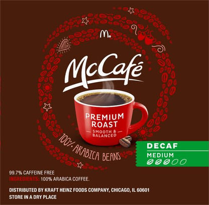 McCafe Decaf Premium Roast Keurig K-Cup, 12 ct