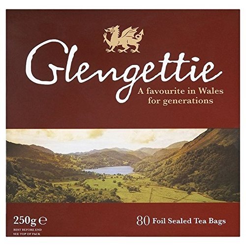 Glengettie Tea Bags 80 per pack - Pack of 2