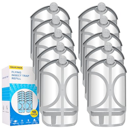 10 Pack Flying Insect Trap Refills Compatible with M364/M364A & Max - Insect Trap Replacement