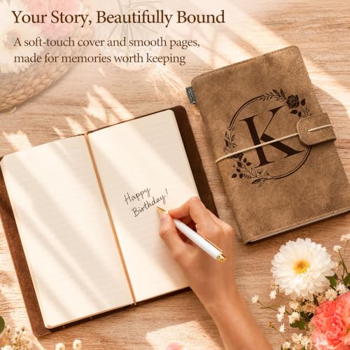 Personalized Initial Gift Box Set for Women - Monogrammed Gift Idea K