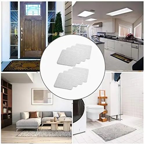 RugGrip Vacuum TECH - Washable Non Slip Rug Pads for Hardwood Floors: Keep Your Rug in Place & Make Corner Flat