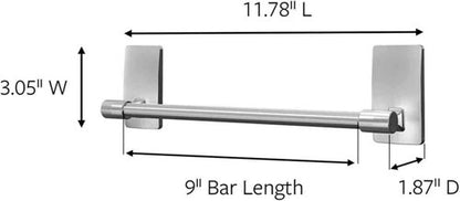 Command Towel Bar - Water-Resistant Strips for Bathroom Organization | Easy Installation
