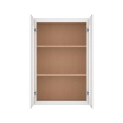 Furinno Shaker Wall Kitchen Cabinet 2-Doors-2 Shelves, Ready to Assemble, 12 D x 24 W x 36 H, White