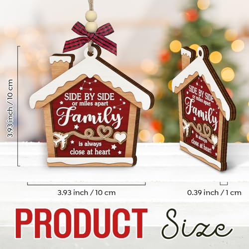 Family Christmas Ornament 2026 - Personalized Keepsake for Loved Ones