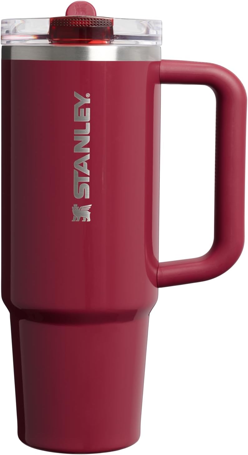STANLEY Quencher ProTour Tumbler - Insulated Stainless Steel with Leakproof Lid & Built-In Straw | Cupholder Compatible
