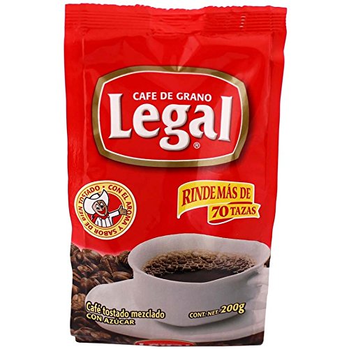 Cafe Legal Mexican Ground Coffee 7 Ounces (Pack of 2) - Cafe Legal Mexicano (Pack of 2)