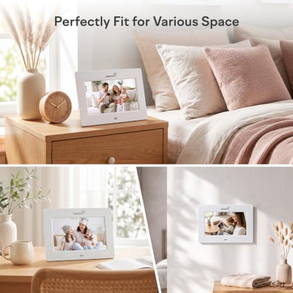 7-Inch Digital Photo Frame for Ultrasound Sonogram Keepsake Gift