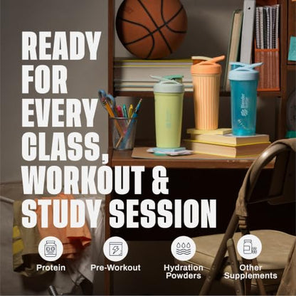 Sport Flip Tritan Shaker Bottle 28 oz Blue Haze - Protein & Water Bottle