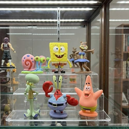 6Pcs Cartoon Cake Topper Set for Birthday Party Decorations
