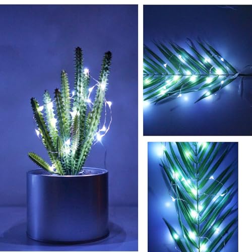 Battery Operated Fairy Lights 6.6ft 20 LED Waterproof String Light for DIY Decor - Cool White, 18 Pack