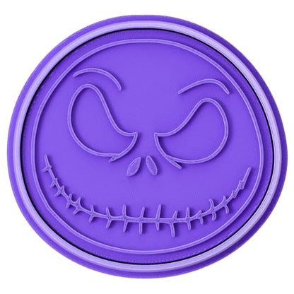Halloween Jack Skellington Cookie Cutter - Nightmare Before Christmas - Fan Art - 15mm Deep, Marshmallow Bliss - Variation NBC Jack
