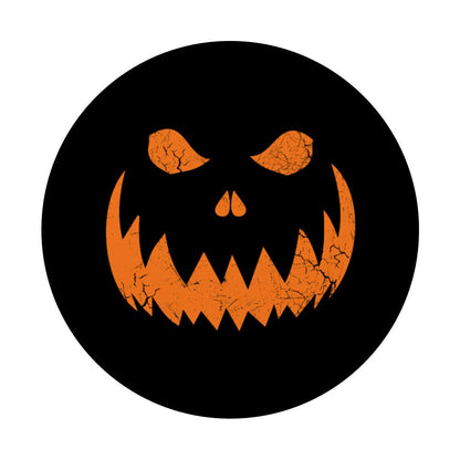 Sinister Distressed Halloween Jack O Lantern Face PopSockets PopGrip: Swappable Grip for Phones & Tablets