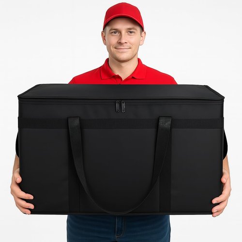 Bodaon Insulated Food Delivery Bag - XXXL Pizza Cooler for Catering, Shopping & Travel | Thermal Carrier