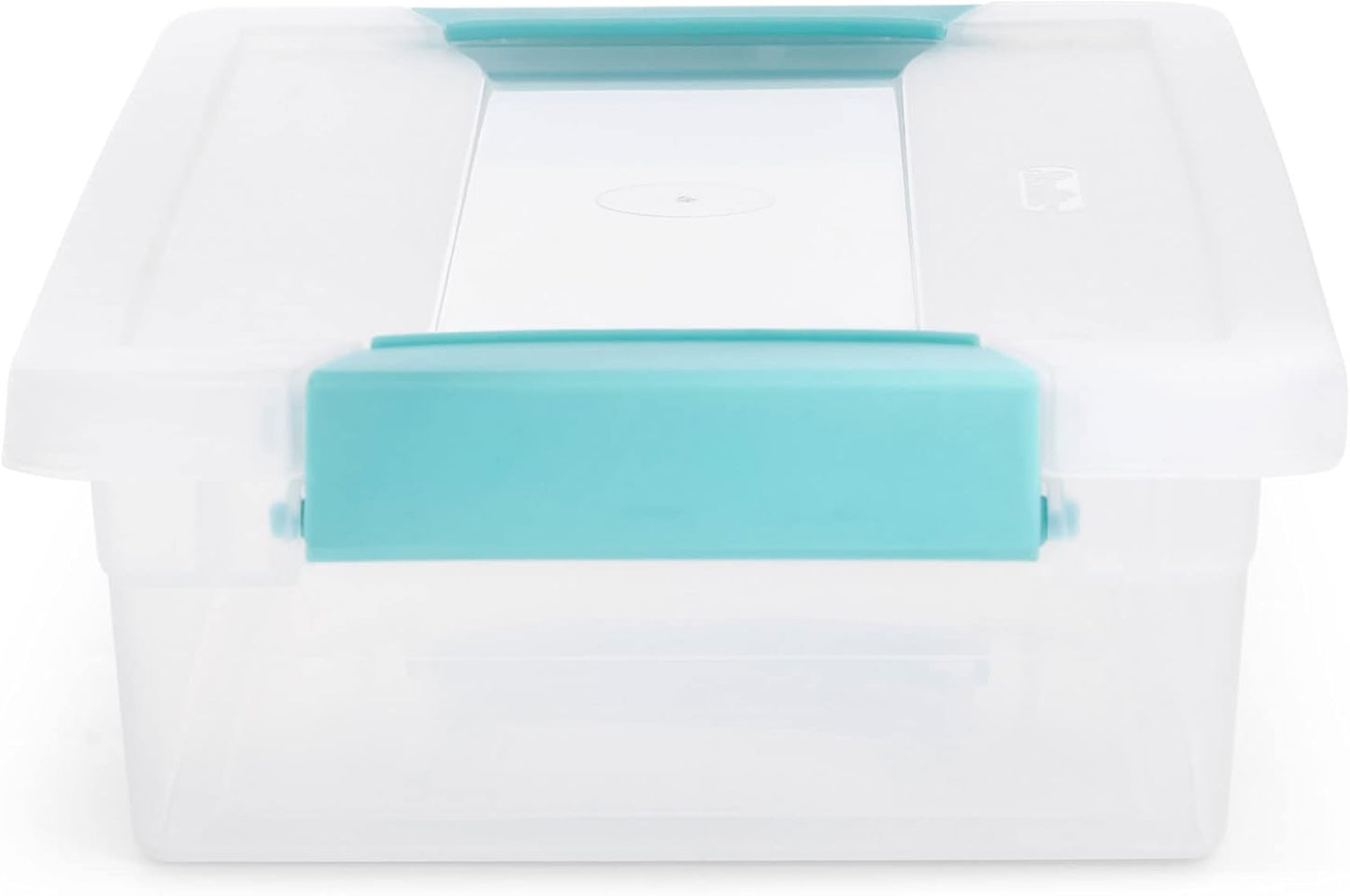 Sterilite Large & Small Clip Plastic Storage Organizer Bins - 12 Pack & 6 Pack Options