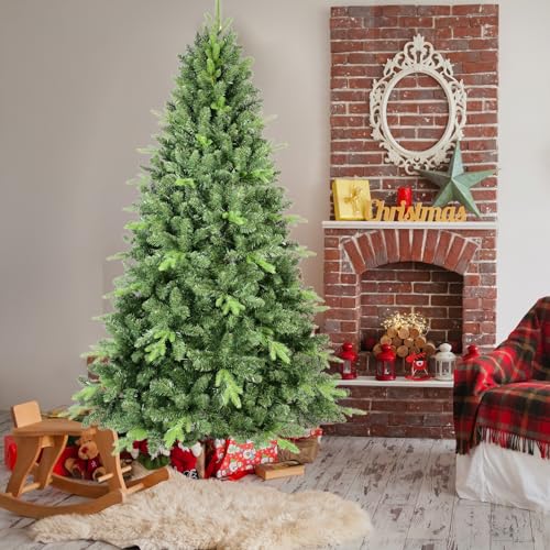 5ft Artificial Christmas Tree with 937 Tips, Unlit, Easy Assembly, Green