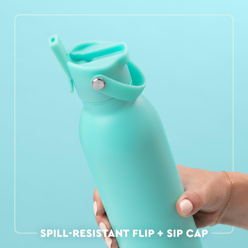 Swig Life 26oz Insulated Water Bottle - Travel-Friendly Design with Straw & Lid | Good Vibrations Color
