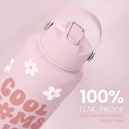 Cool Moms Club 32oz Stainless Steel Insulated Water Bottle - Perfect Gift for Mother's Day & Birthdays