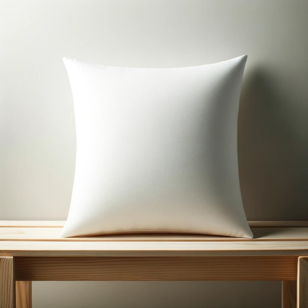 Calibrate Timing Pillow Inserts - Hypoallergenic Down Alternative Cushion | Set of 4, 18 x 18 Inches