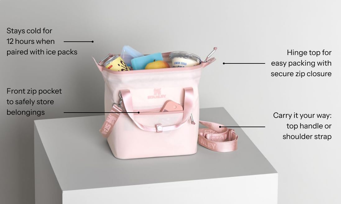 Stanley All Day Julienne Soft Cooler Bag - Insulated Travel Lunch Box | BPA-Free Design