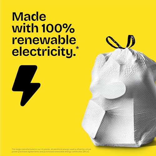 Glad ForceFlex Tall Kitchen Trash Bags, 13 Gallon, Gain Original, 40 Count (Package May Vary)