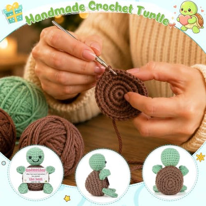 Godmother Crochet Turtle Gift from Godchild - Variation of THIS listing