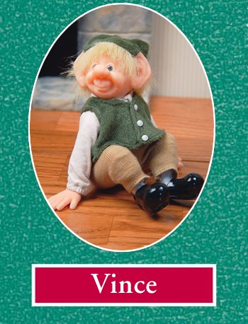 Christmas Elf Figurine - Handmade Collectible Decor - 6 Inches