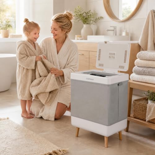 Foldable 35L Towel Warmer for SPA & Bathroom - Portable, Safe & Large Capacity
