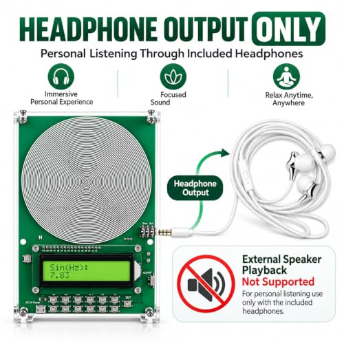 Adjustable Frequency Generator Machine for Brainwave and Therapy Use - 0.01Hz-100kHz