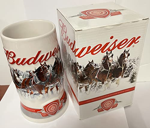 Budweiser 2011 Holiday Stein NIB - Beer Mug Collectible