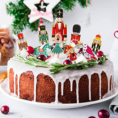 Christmas Nutcracker & Horse Silicone Mold 2-Piece Fondant & Candy Decoration
