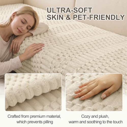 Waterproof Pet Couch Cover for Dogs - Washable Non-Slip Sofa Protector
