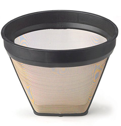 Fino Gold Mesh Permanent Coffee Filter, Number 2-Size Filter, Brews 2 to 6-Cups